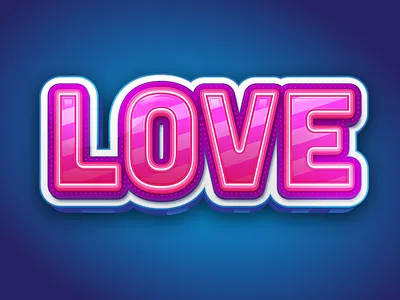 Love art candy design fun graphic design happy illustration illustrator love rose tulsa type typography vector