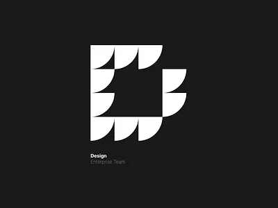 Design Team Logo geometric logo logo