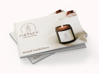 Euphoric Collections brand book branding design euphoriccollection graphic design scented candles