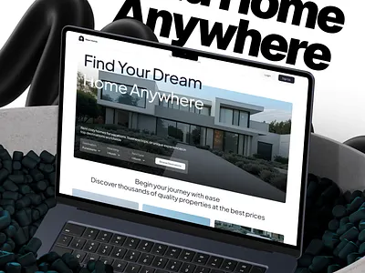 Near Home - A Website for Rent Homestay accommodation booking website clean design home rental homestay landing page minimal ui modern ui property rental real estate rental app responsive design search filter travel booking travel website ui design user experience user interface ux design web design