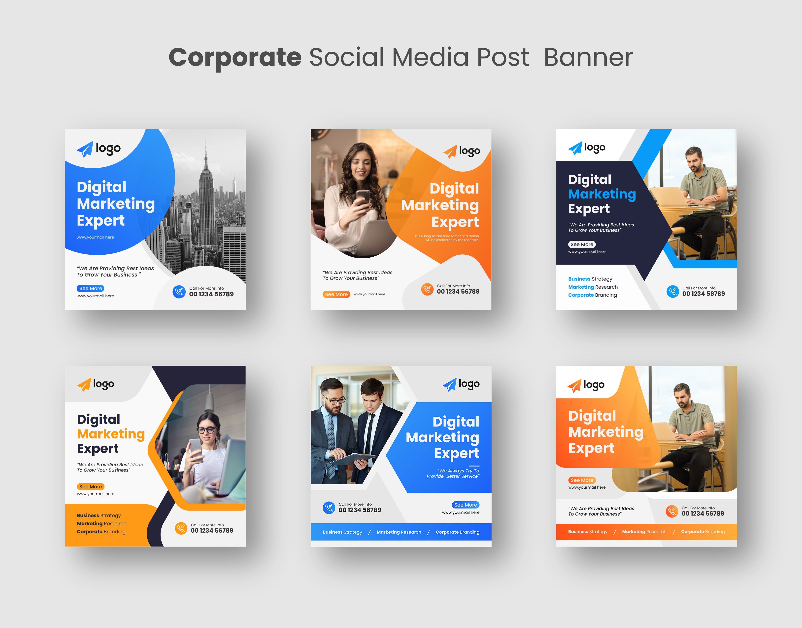 Example of Social Media & Flyer Design For Business