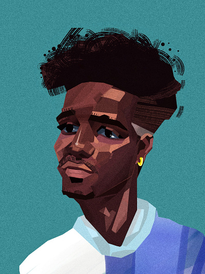 Modern Character Portrait – Editorial Style procreateart