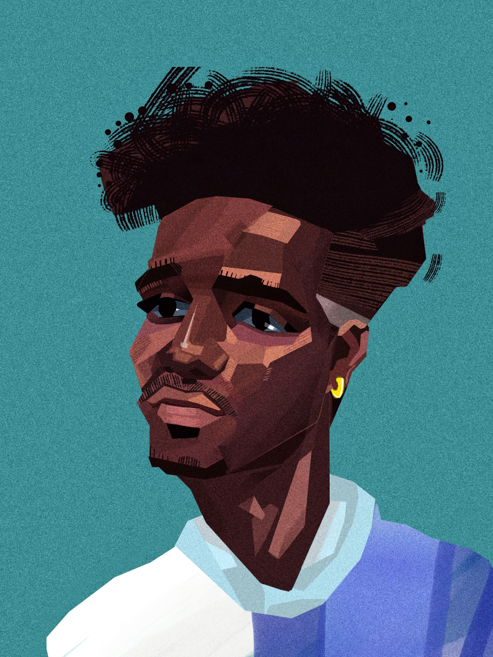 Example of Modern Character Portrait