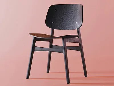 Creation of a 3D chair design for a client 3d graphic design