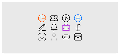 Brand icon exploration brand branding design graphic design icon logo product design ui