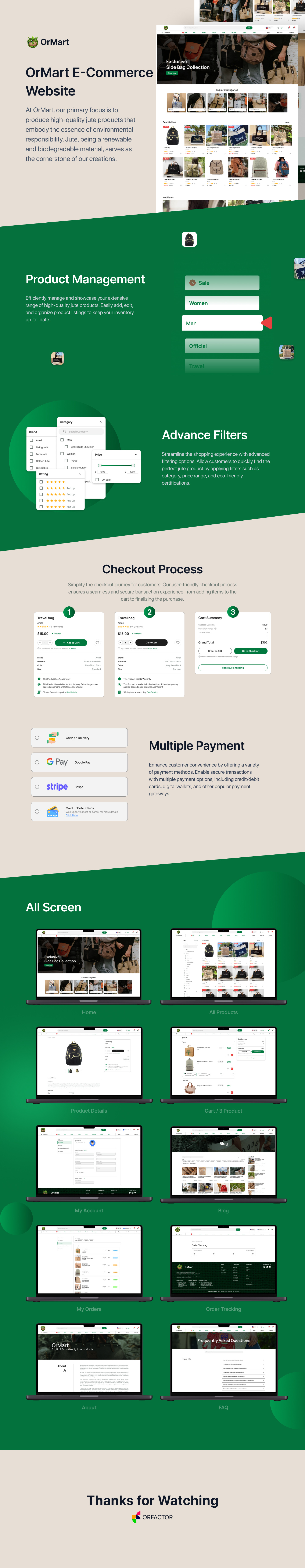 Ecommerce - OrMart ecommerce figma design ui ui design website design