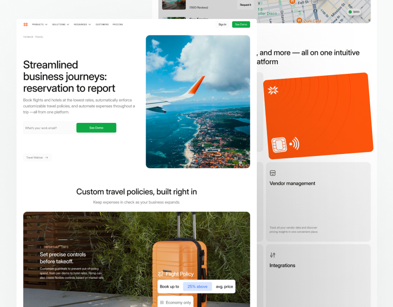 UI Masterclass Level 1 Landing Page - The Design Thinker class design designthinker figma landingpage level1 masterclass practice travel typography ui ux website