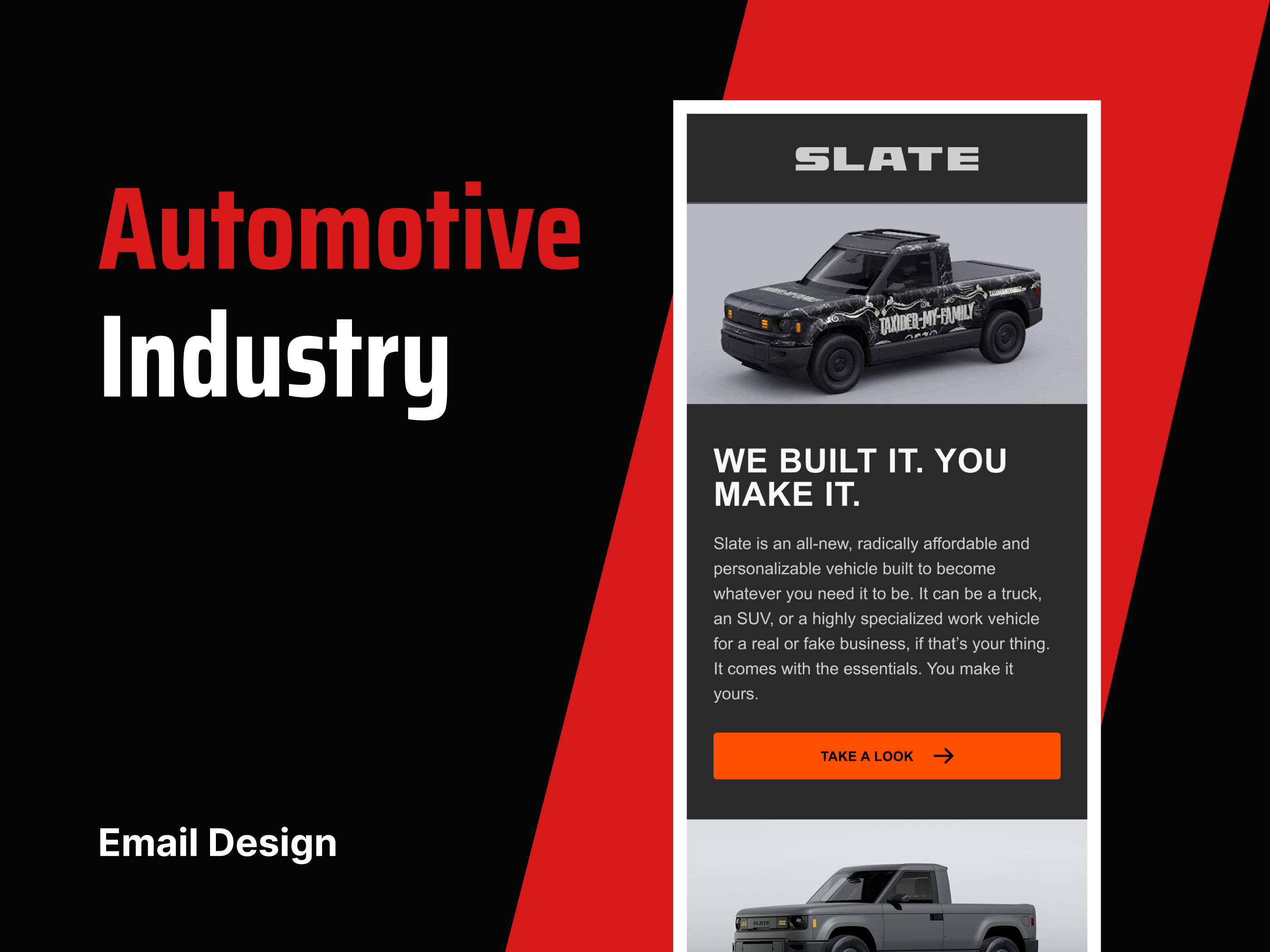 Email Design - SLATE email campaigns email design email marketing email template