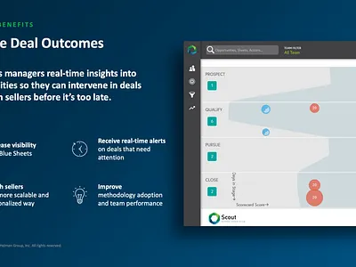 Miller Heiman Group Scout UX Design app design illustration ui ux ux design web design web development