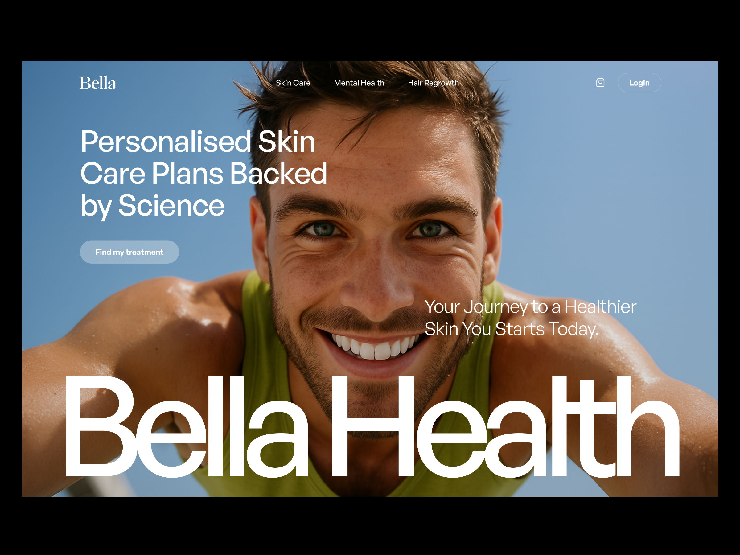 Bella - Skin Care Cosmetic Website cosmetic cosmetic landing page cosmetic website ecommerce hair care header healthcare healthcare website landing page landing page design shopify shopify website skin care skin care product skin care website telecommunication telehealth website telehelath website design weight loss