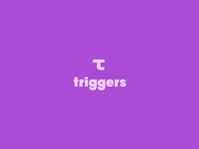 triggers graphic design logo