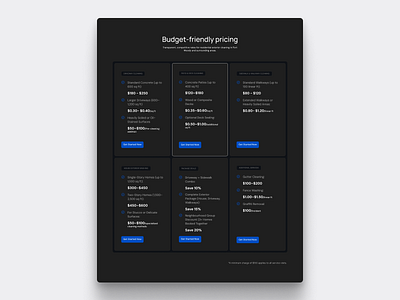 pricing-section #01 app dashboard design ui ux