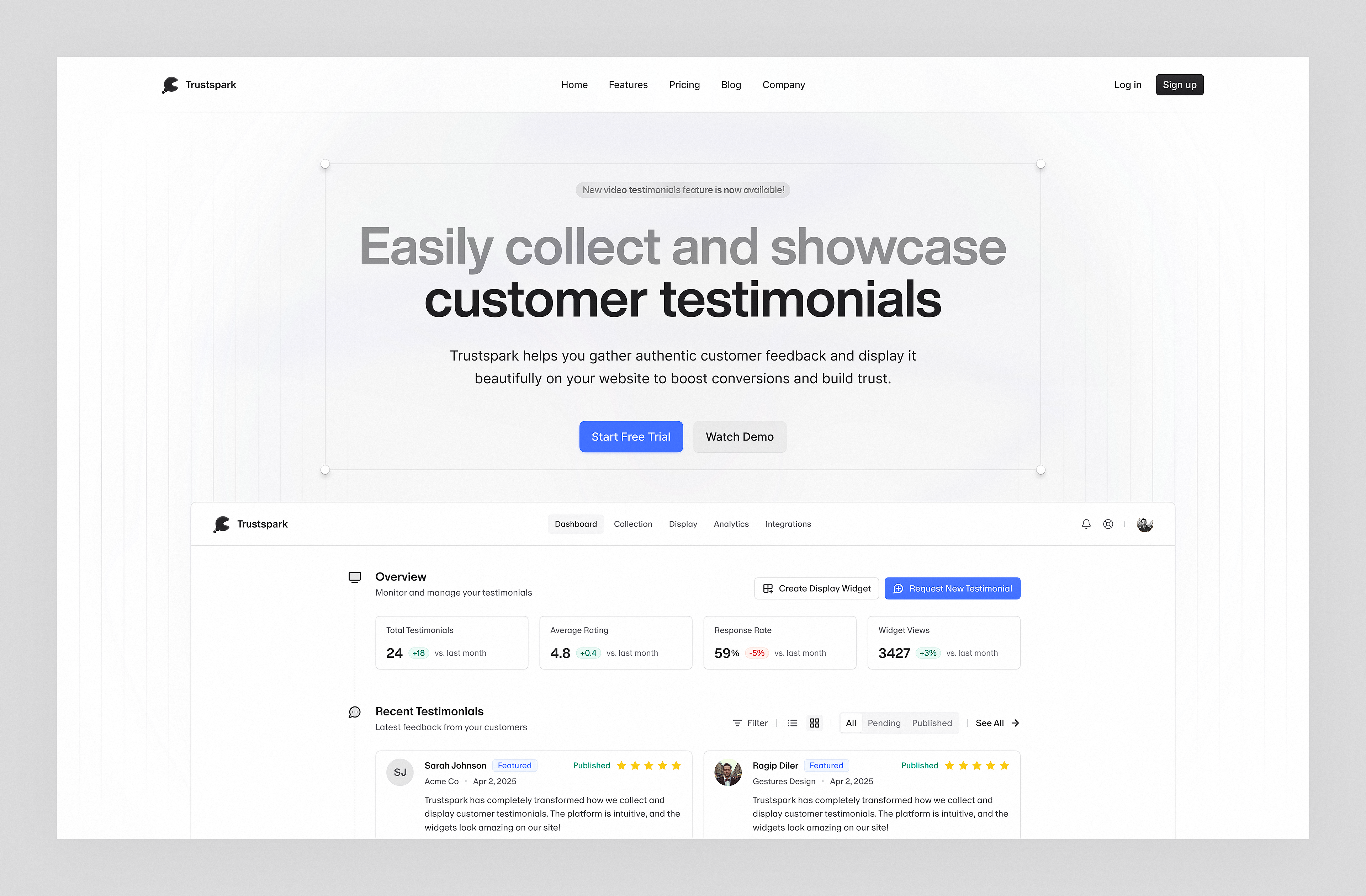 trustspark hero exploration series 🚧 landing landing page landing page design landing ui saas saas landing ui web design web ui website website ui