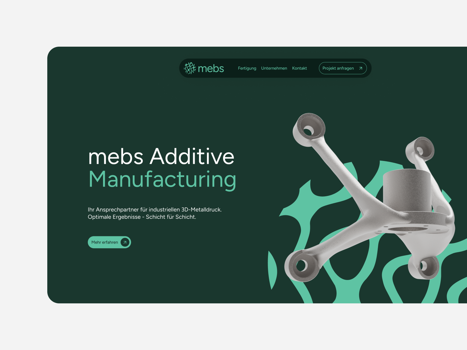 Example of additive manufacturing website | industrial