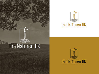 Fra Naturen Company Logo branding graphic design logo motion graphics