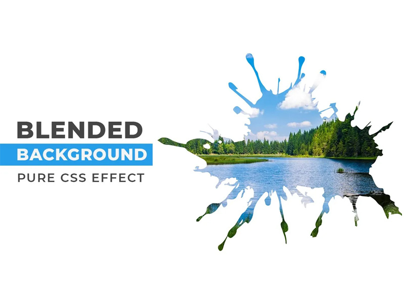 CSS Blended Background by divinectorweb on Dribbble