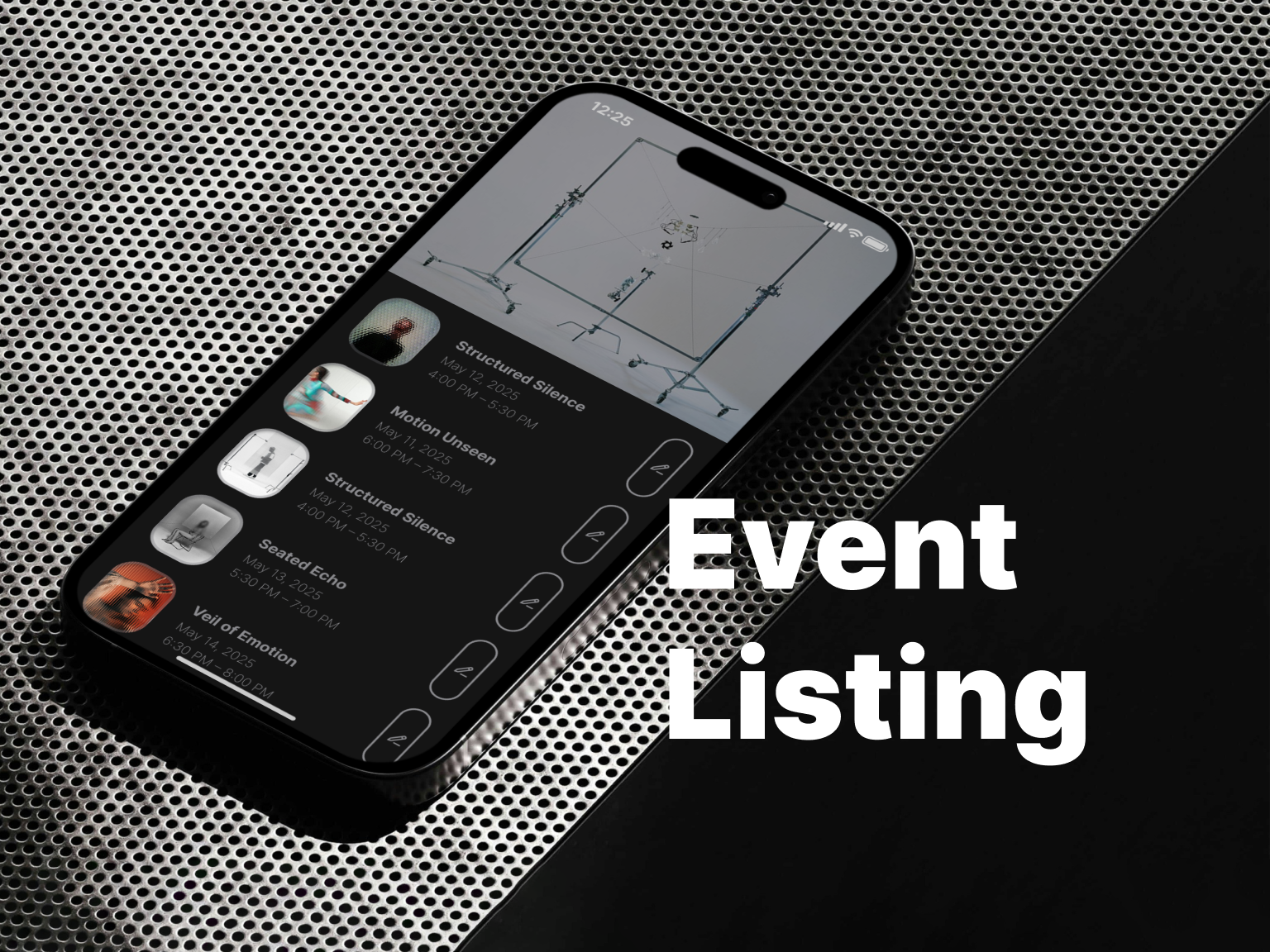 Event Listing Design dailyui design event event listing figma listing mobile mobile app ui ui070 ux uxui web design