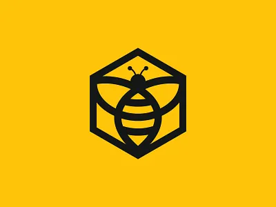 Bee Logo, Honey logo design bee bee logo brand brand identity branding creative logo custom logo honey logo design icon identity logo logo design logo designer logo mark logos logotype minimalist logo modern logo symbol