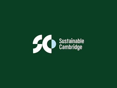 Sustainable Cambridge branding environment logo sustainability