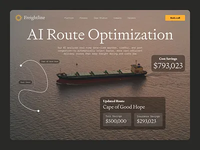 Hard Tech Website brass hands