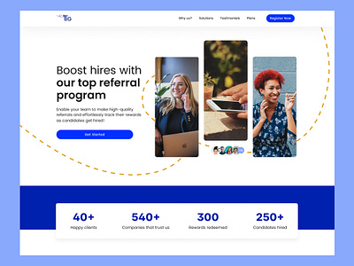 Hero figma landingpage referrals