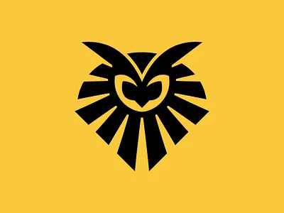 Owl head logo animal logo branding design graphic design illustration logo owl owl logo owl logo sale owl simple logo vector
