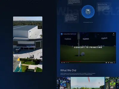 Commercial and Case Study (2) commercial golf microsite video