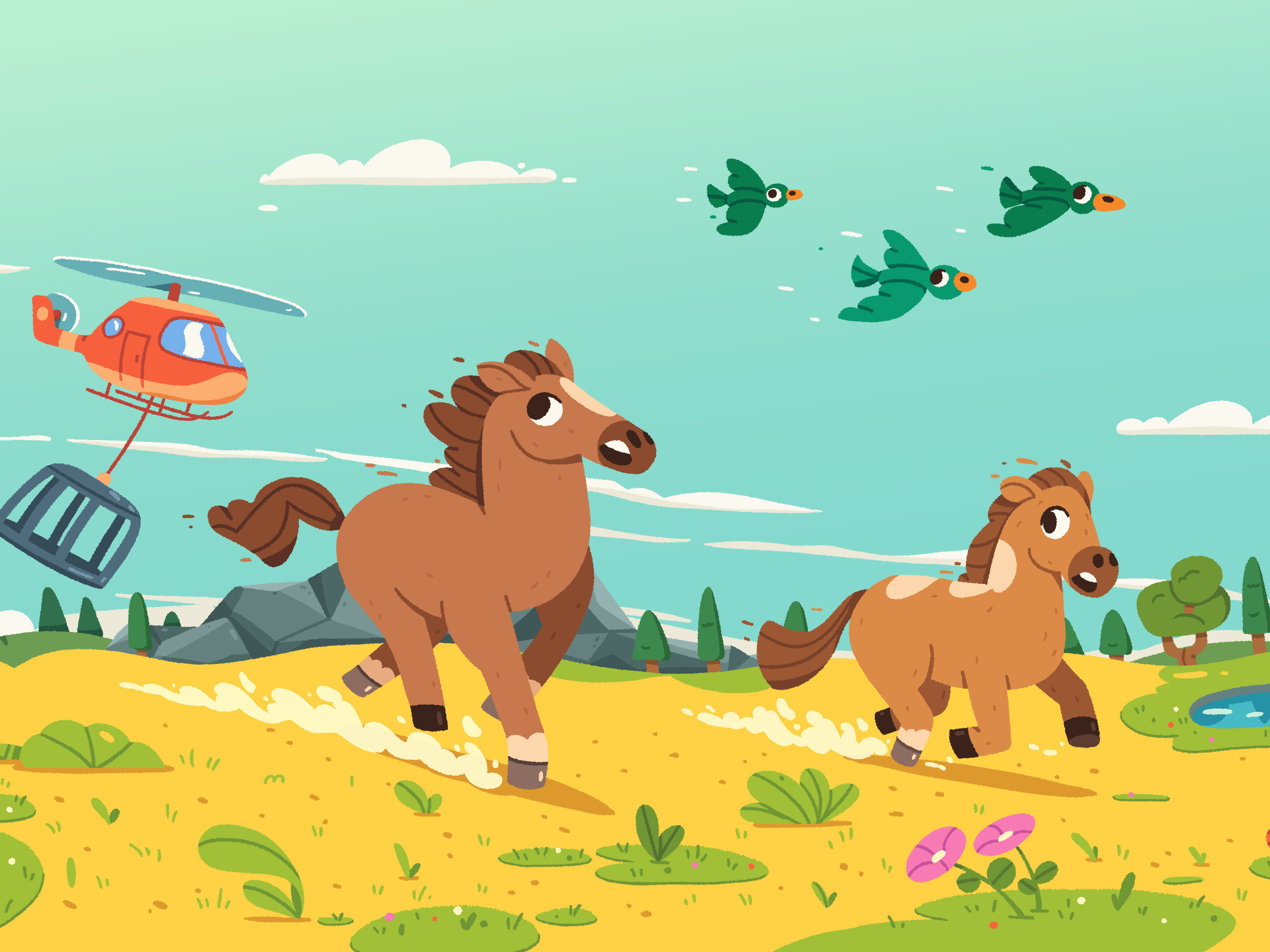 Chase book character chase children horse illustration