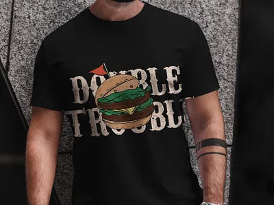 Double Trouble T shirt Design
