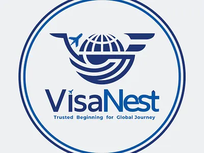 Branding for VisaNest branding graphic design logo