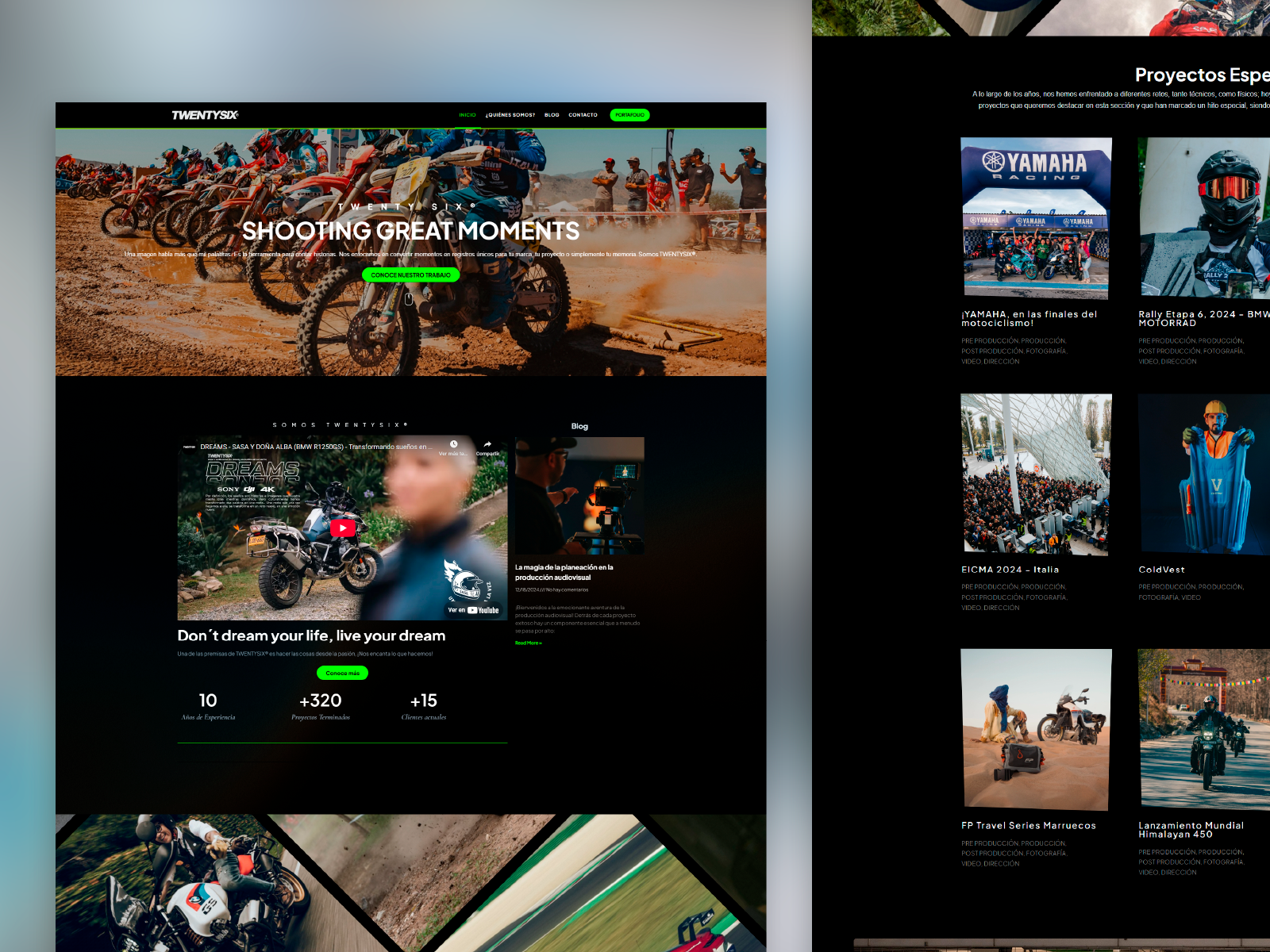 Example of Website Design For Modern Brands