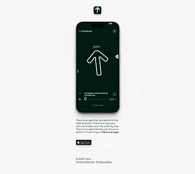 There website app arrow green ios location webdesign website