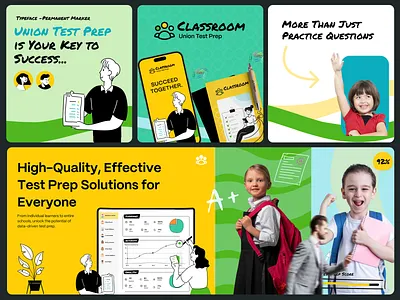 📚 Social Ad Design for Classroom – Bright, Bold & Built for adcreative brandcampaign brandvisuals brightdesign classroomdesign conversionfocused creativedirection designforengagement designforgrowth edtechbranding edtechmarketing educationaldesign illustrationdesign instagramads socialaddesign socialmediadesign studentsuccess typographyinuse uniontestprep uxuidesign