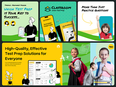 📚 Social Ad Design for Classroom – Bright, Bold & Built for adcreative brandcampaign brandvisuals brightdesign classroomdesign conversionfocused creativedirection designforengagement designforgrowth edtechbranding edtechmarketing educationaldesign illustrationdesign instagramads socialaddesign socialmediadesign studentsuccess typographyinuse uniontestprep uxuidesign