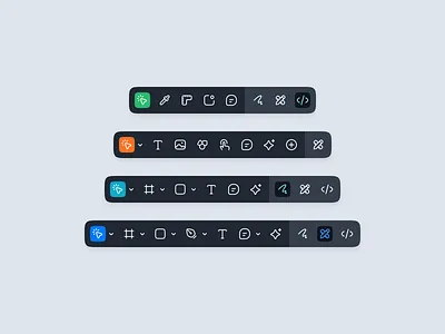 Figma Tool bar buzz draw figma icon design icon set jam make mingcute site tool bar