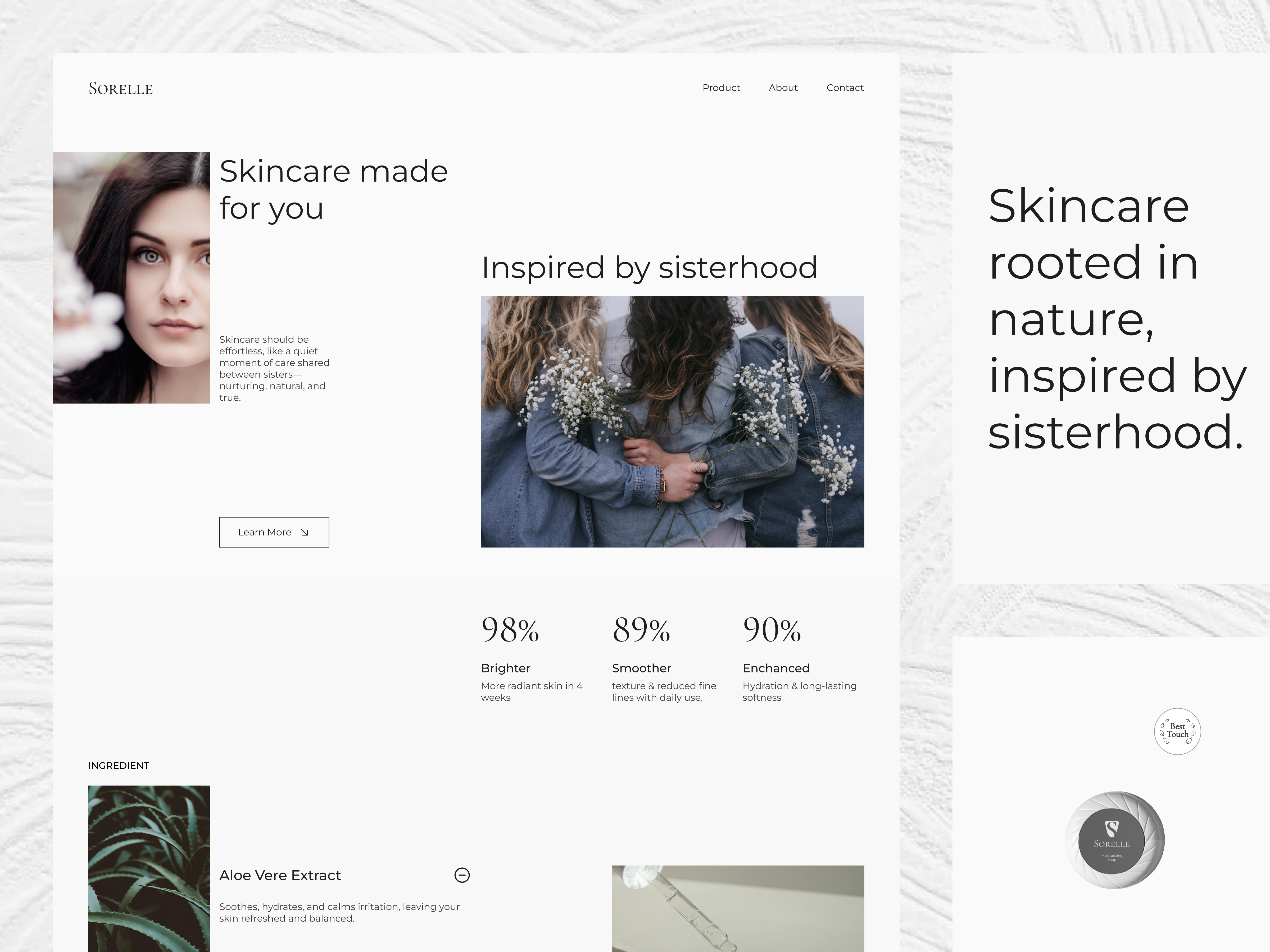 Example of Premium Landing Page Design