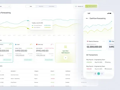 Financial Prognosis Webapp dashboard dashboard ui design ui ux web app web ui