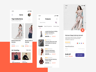 E-Commerce App! design ecommerce ap figma figmadesign mobile app ui