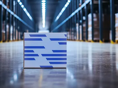 Energy Logistics Brand Identity Design 3d app billboard box branding design logistics logo marketing nyc package print typography ui ux vector