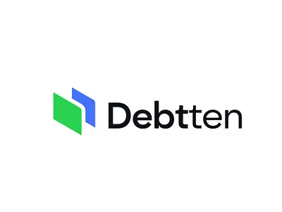 Debtten logo design branding crypto debt logo design identity logo logo design logodesign logos logotype modern logo payment symbol vector