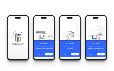 Storewards – Reward App UI/UX Design