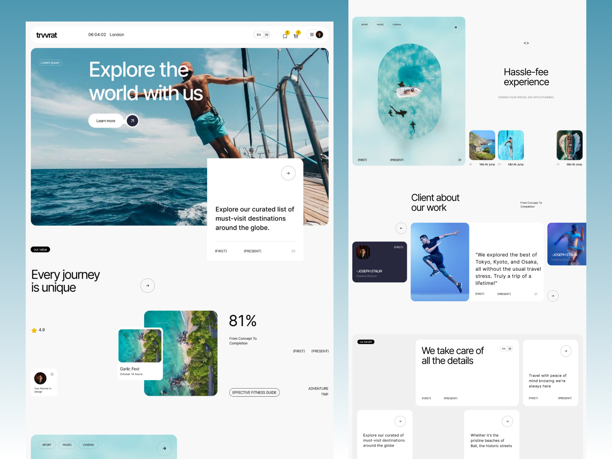 Landing Page 3d agency animation app branding design e commerce flat graphic design icon illustration logo motion graphics realestate typography ui ux vector web website