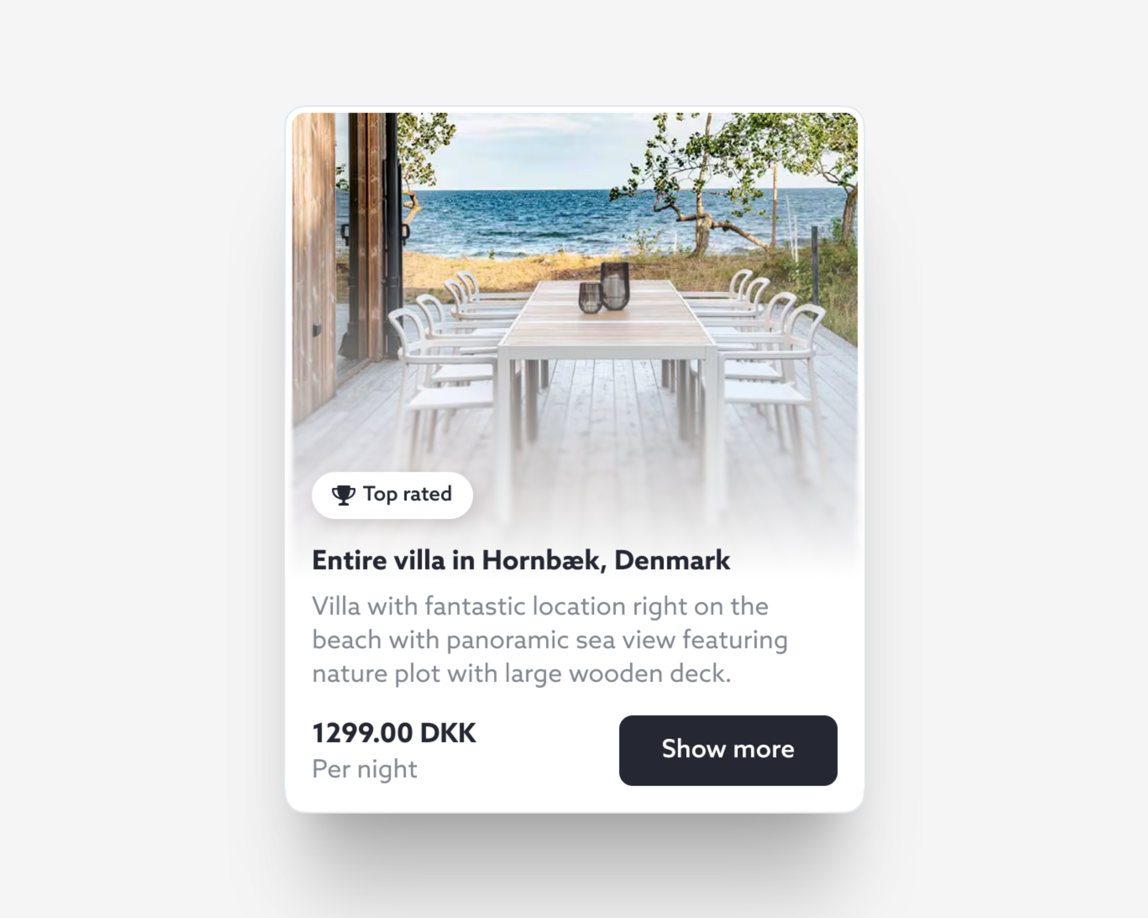 #025 app card minimalistic mobile pricing product design ui white
