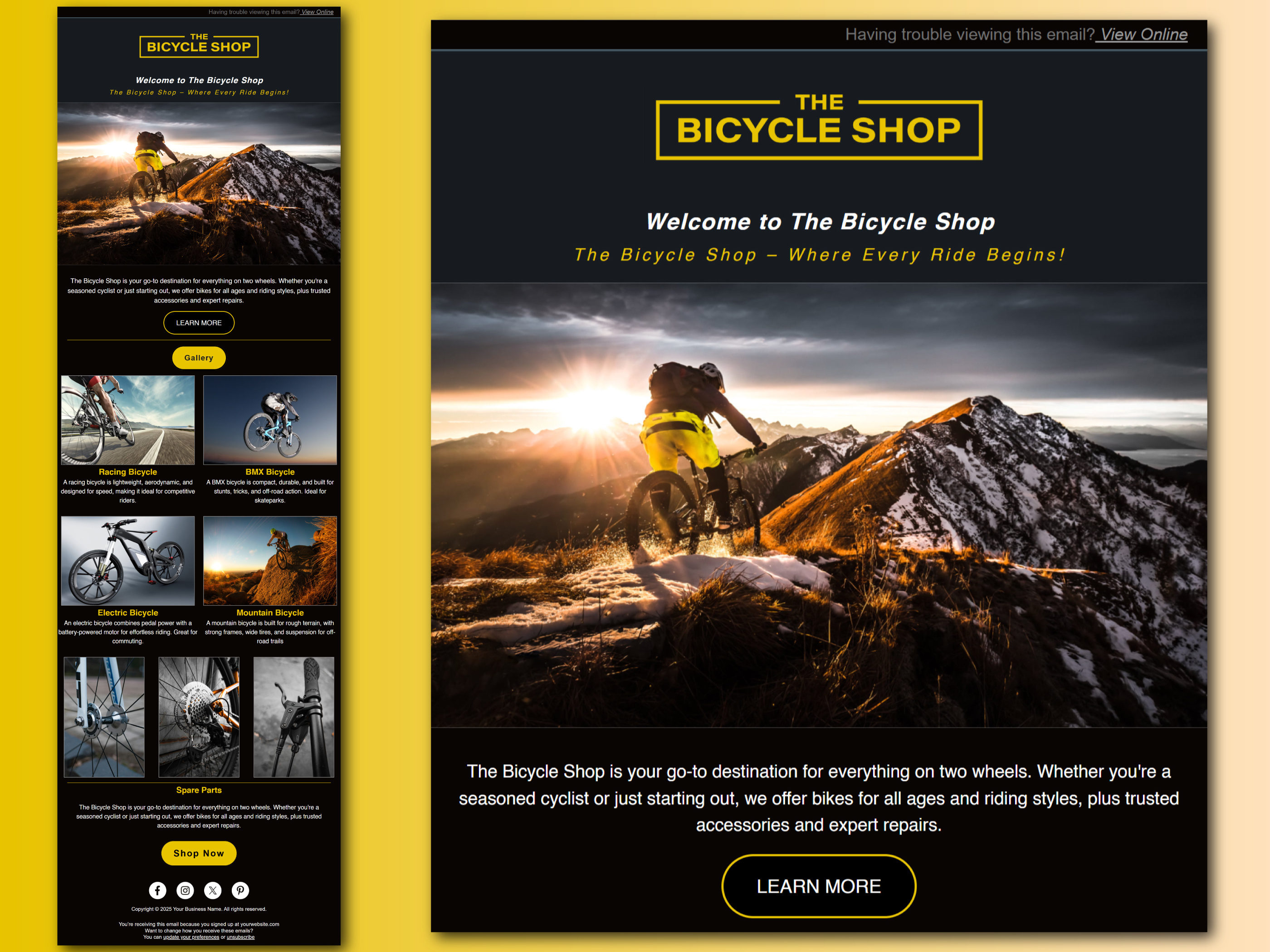 Email Layout Design designs, themes, templates and downloadable graphic ...