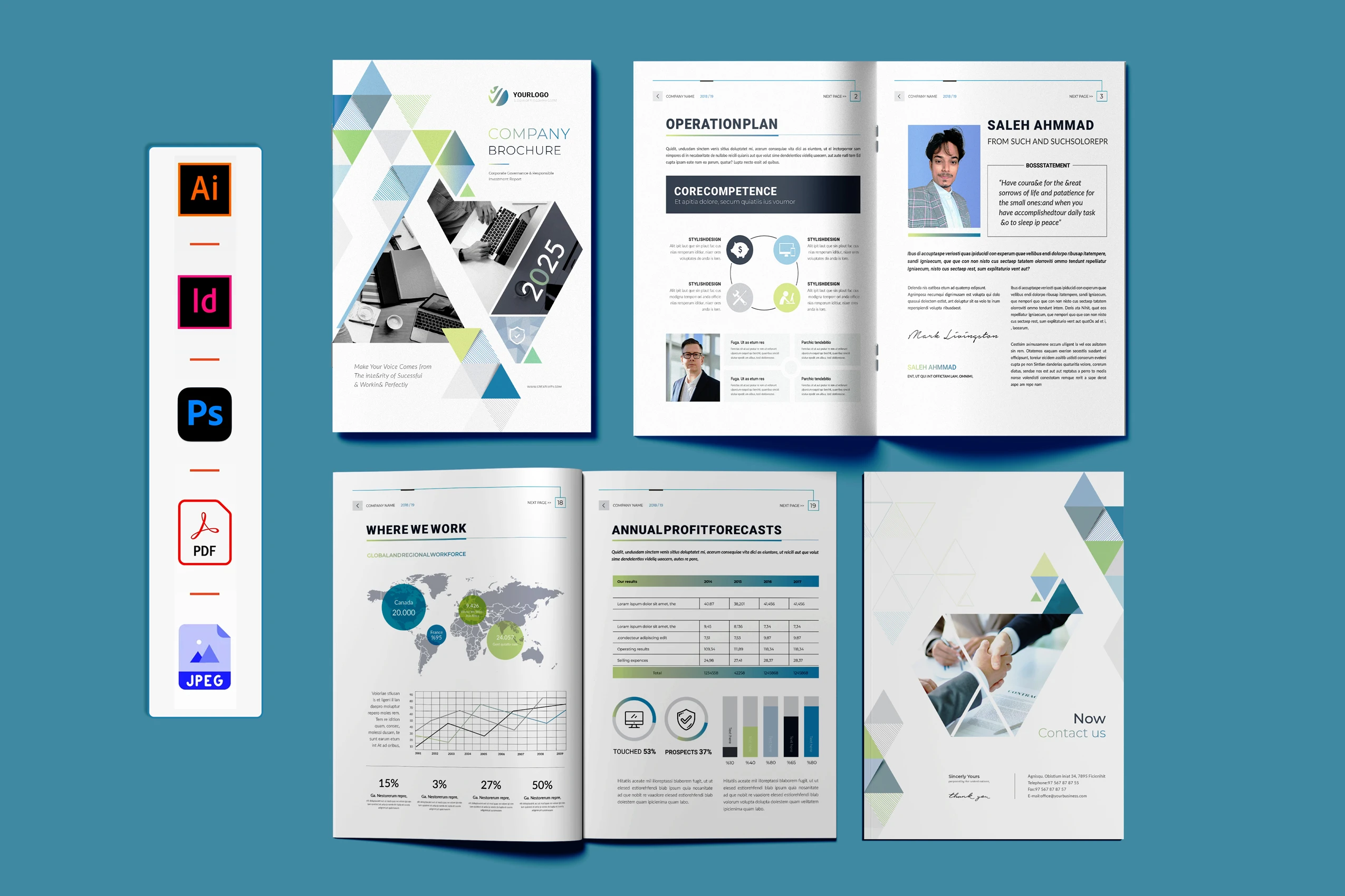 Example of Magazine Design, Brochure, Catalog