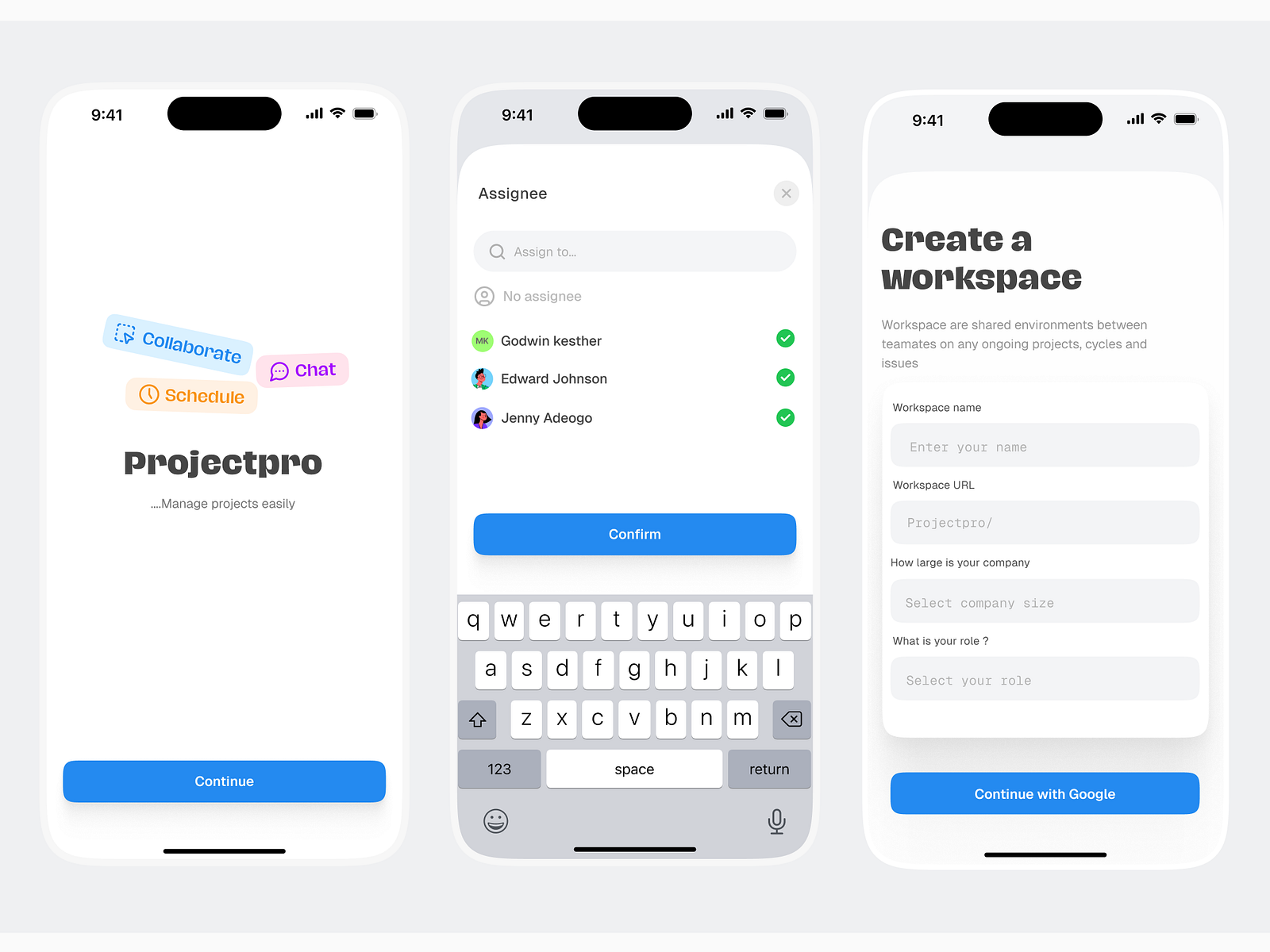 project Management App design by Mordi kesther on Dribbble