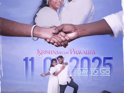 Save The Date May 11th 2025 album design design graphic design photo photo shoot photoshop photoshop edit poster pre wedding save the date