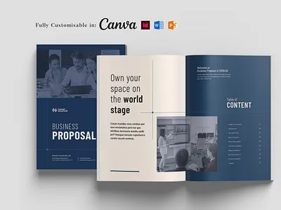 Business Proposal annual report annual summary book formating book layout design booklet design brand design branding brochure design business proposal company profile creative design design ebook flyer design graphic design illustration layout design minimal portfolio templet ui