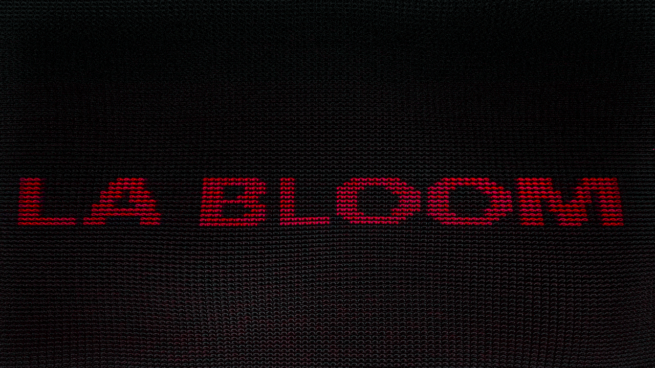La Bloom Clothing animation clothing logo
