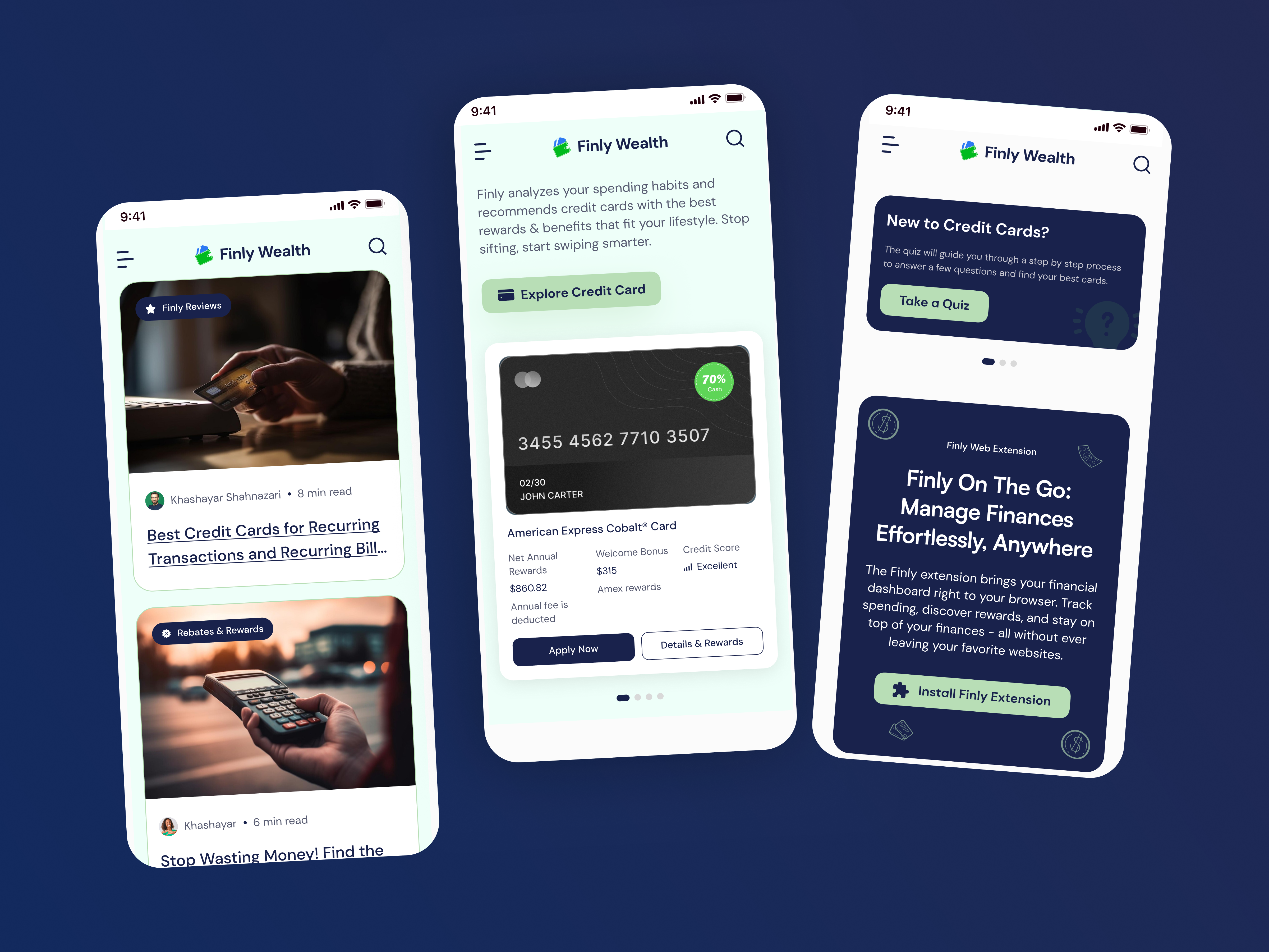 Example of Mobile App UI UX Design